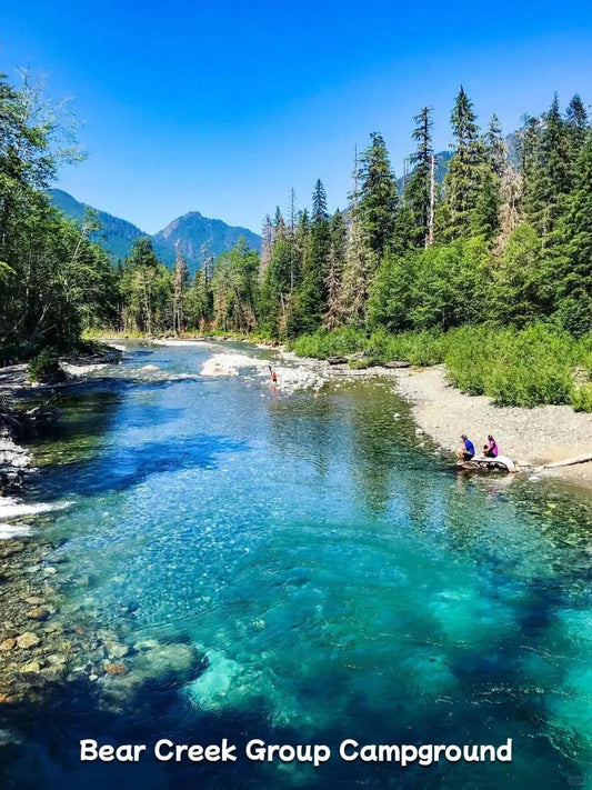 Campfire Tales and Mountain Views Near Mount Rainier Awaits