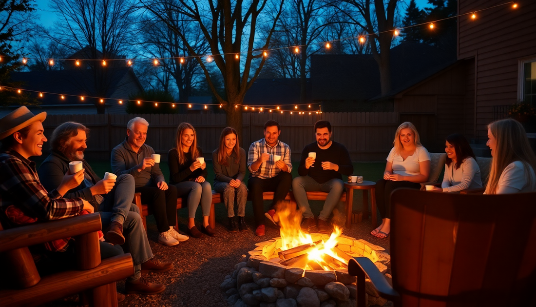 Fostering Community Connections Through Backyard Bonfires