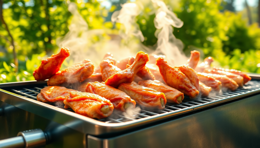 Spice Up Your Backyard Grilling with Korean Chicken Wings