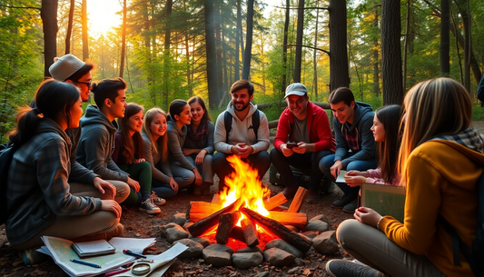 Ignite Your Curiosity: Outdoor Learning and Education Around the Campfire