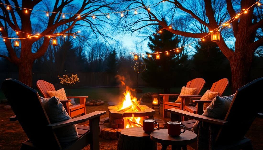 Elevate Your Outdoor Oasis: Crafting a Cozy Backyard Ambiance with Creative Campfire Decorations