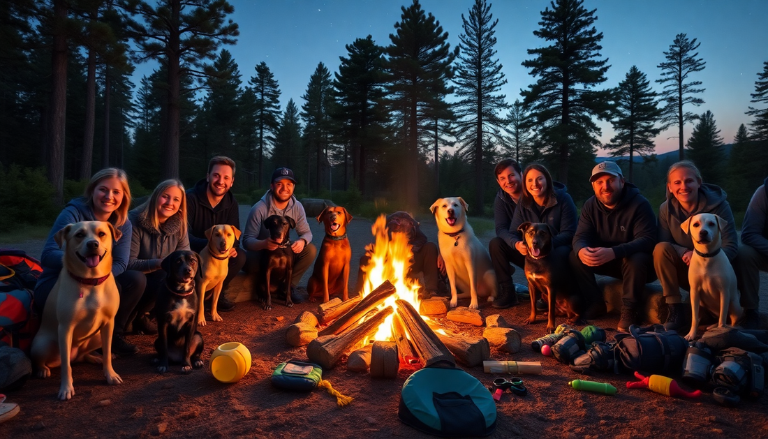 Unleash the Fun: Pet-Friendly Activities Around the Campfire