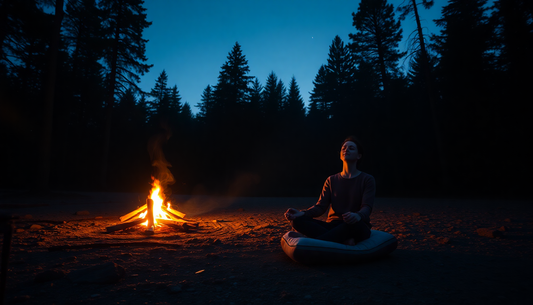 Mindfulness and Relaxation by the Campfire: A Guide to Outdoor Meditation