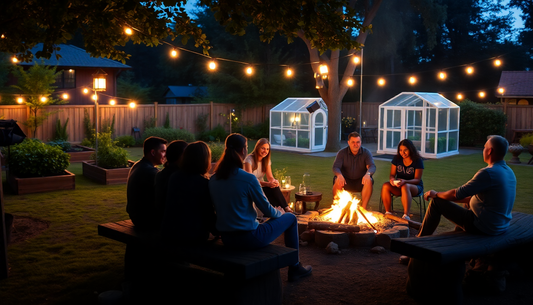 Embracing Sustainable Living with Your Backyard Campfire