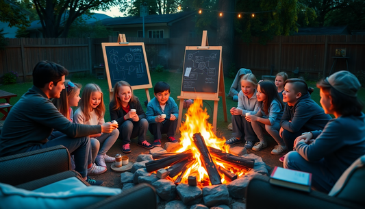 Ignite Your Mind: Discovering the Educational Power of Backyard Campfires