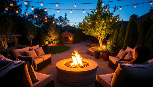 Ignite Your Backyard Oasis: Inspiration for Designing and Decorating Your Fire Pit Area