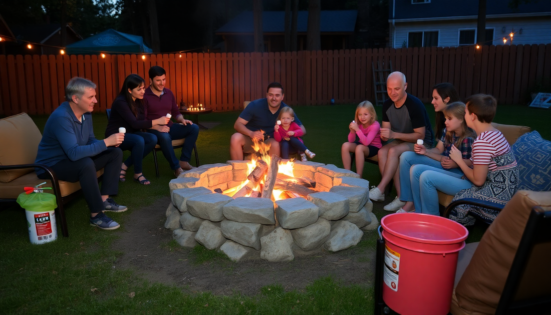 Mastering the Art of Backyard Campfires: A Guide to Safety and Emergency Preparedness