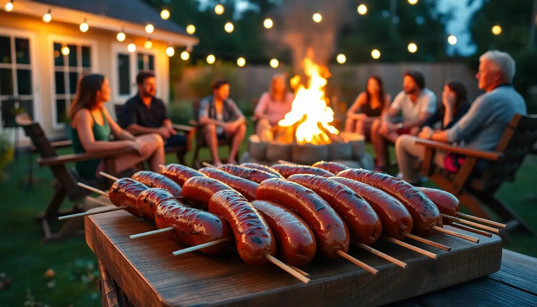 Sizzling Skewers: Grilled Italian Sausage for Your Backyard Bonfire