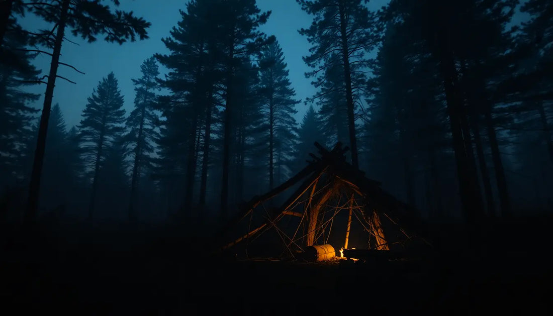 Spooky but Smart: Building an Emergency Shelter in the Outdoors