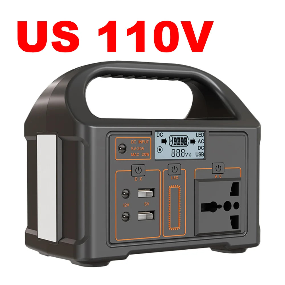 100W Portable Solar Power Station