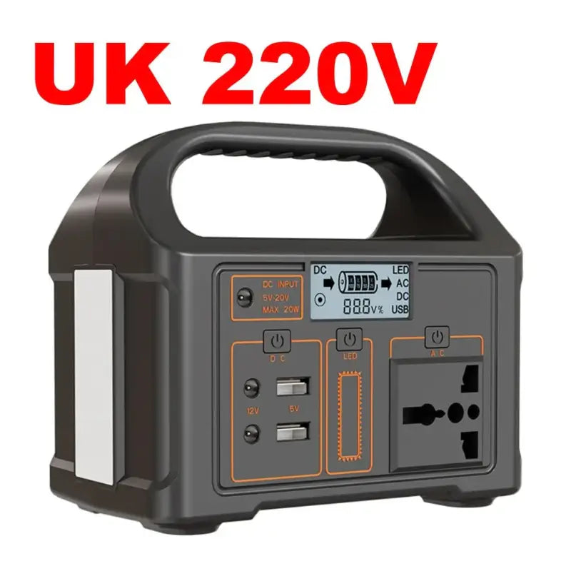 100W Portable Solar Power Station - UK 220V - 电池