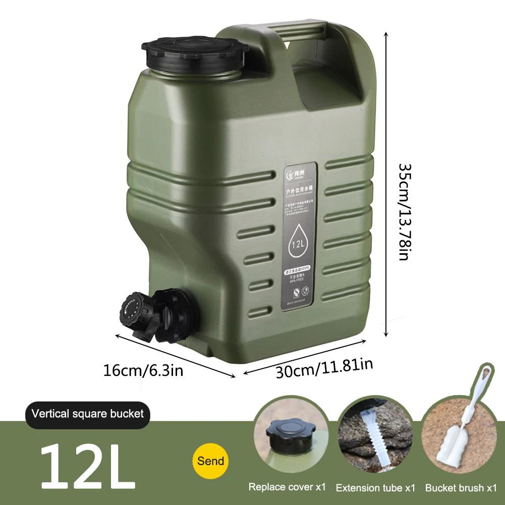 TakeFunGOGOGO 12L Portable Camping Water Container TakeFunGOGOGO 