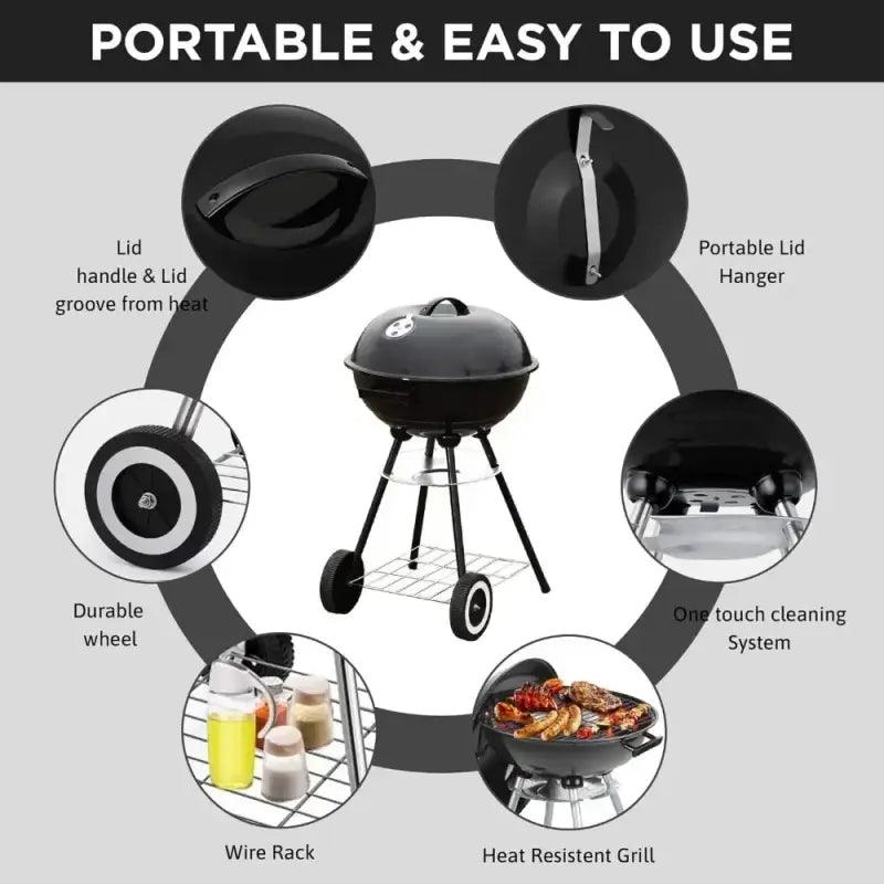 TakeFunGOGOGO Portable Charcoal Grill TFgogogo 