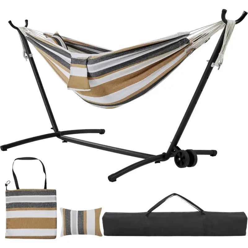 2-Person Hammock & Wheeled Stand Set - 吊床