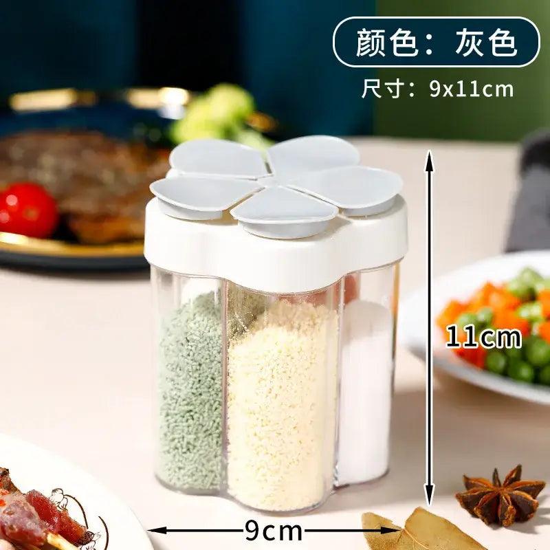 TakeFunGOGOGO 4-in-1 Transparent Spice Dispenser TakeFunGOGOGO 