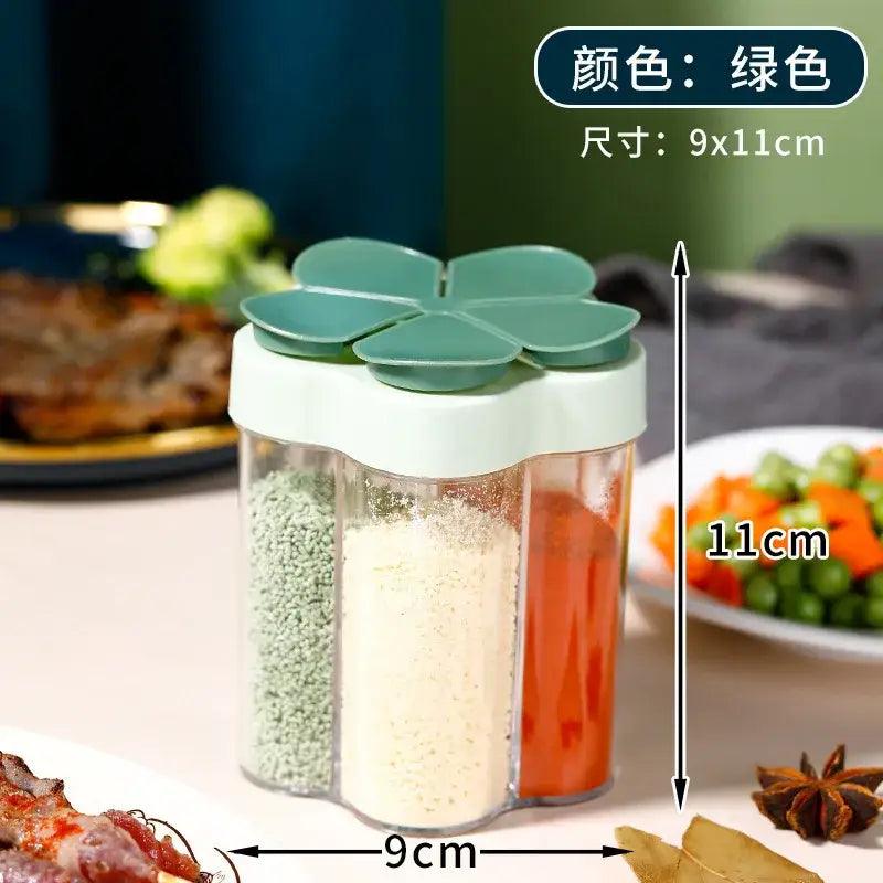 TakeFunGOGOGO 4-in-1 Transparent Spice Dispenser TakeFunGOGOGO 