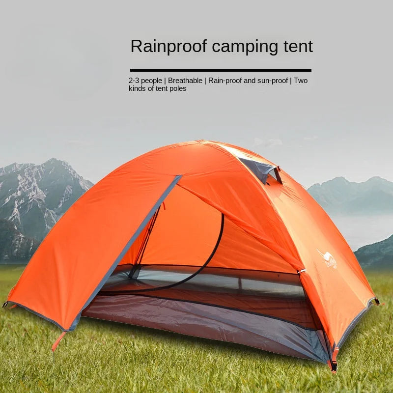 Portable Double-Decker Camping Tent