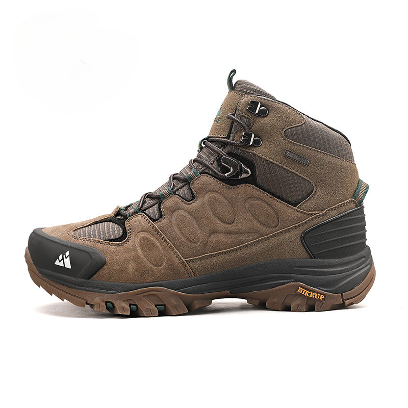 Waterproof High-Top Hiking Boots