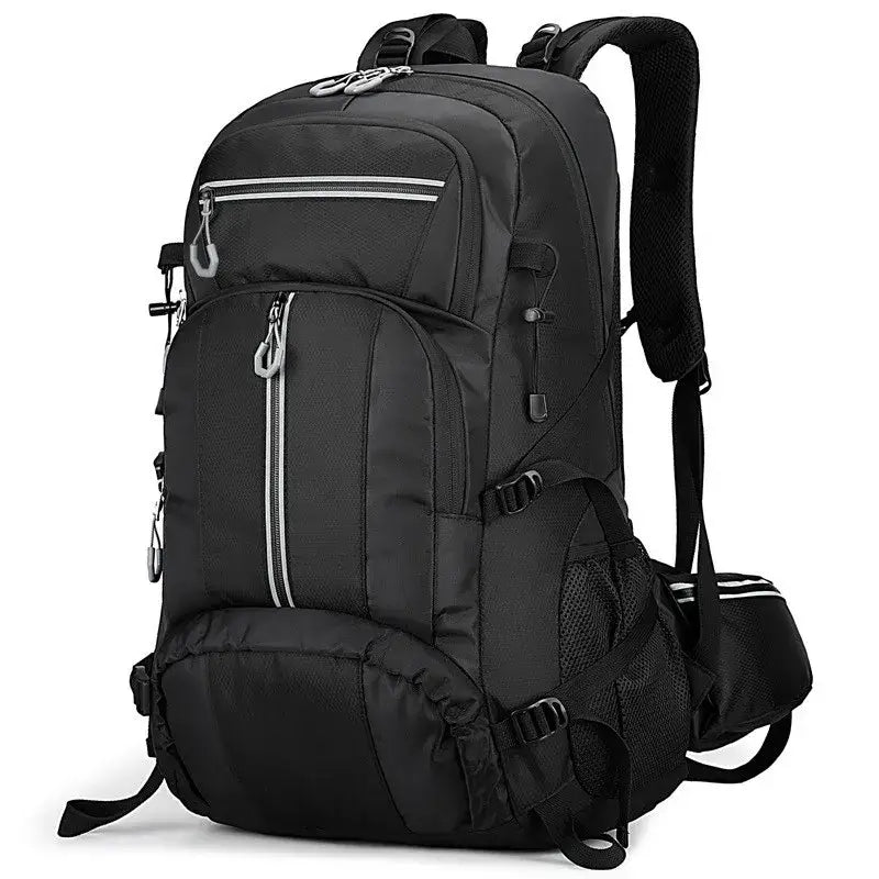 50L Waterproof Mountaineering Backpack - 2206-Black - 背包