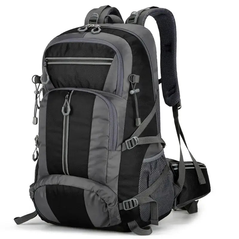 50L Waterproof Mountaineering Backpack - 2206-Gray - 背包