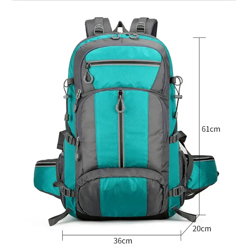 50L Waterproof Mountaineering Backpack - 背包