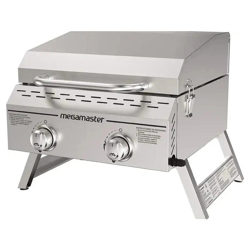 Stainless Steel 2-Burner BBQ Grill