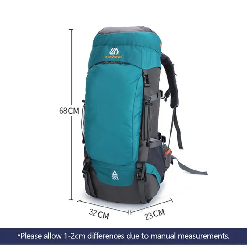 65L Waterproof Mountaineering Backpack - 背包