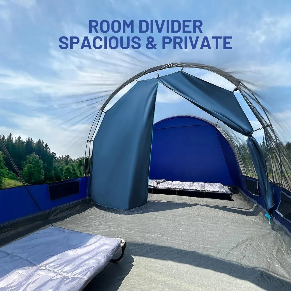 Spacious 8-Person Cabin Tent