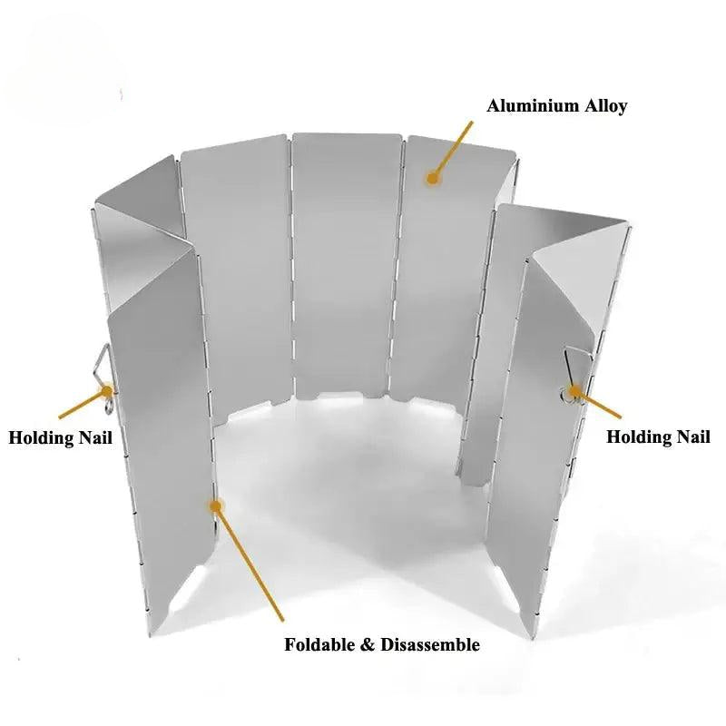 Durable Aluminum Alloy Windshield Screen