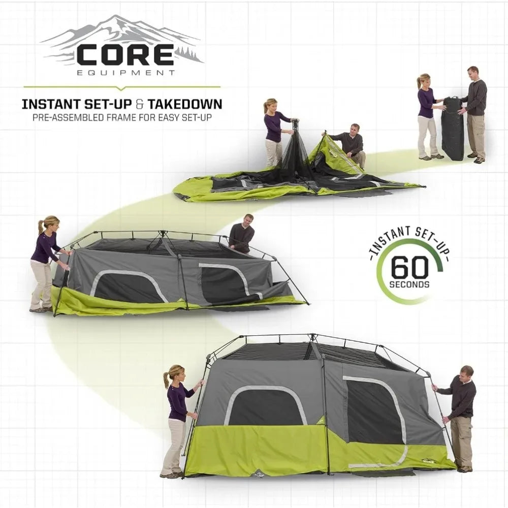 9-Person 3-Season Camping Tent