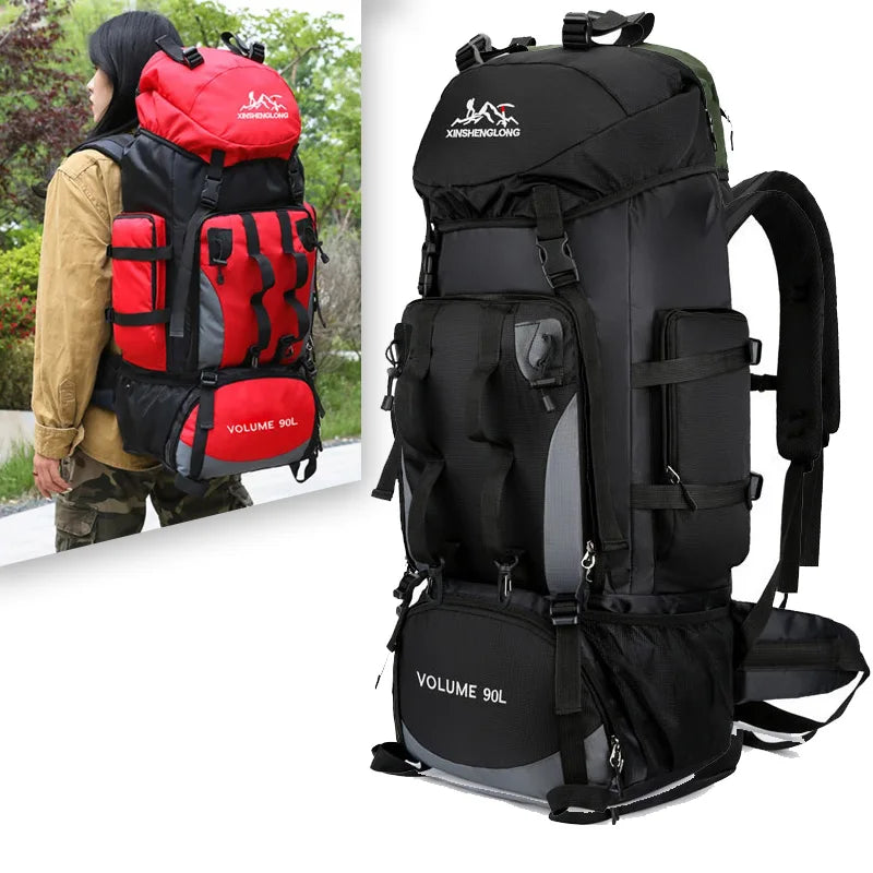 Large Capacity Waterproof Hiking Backpack