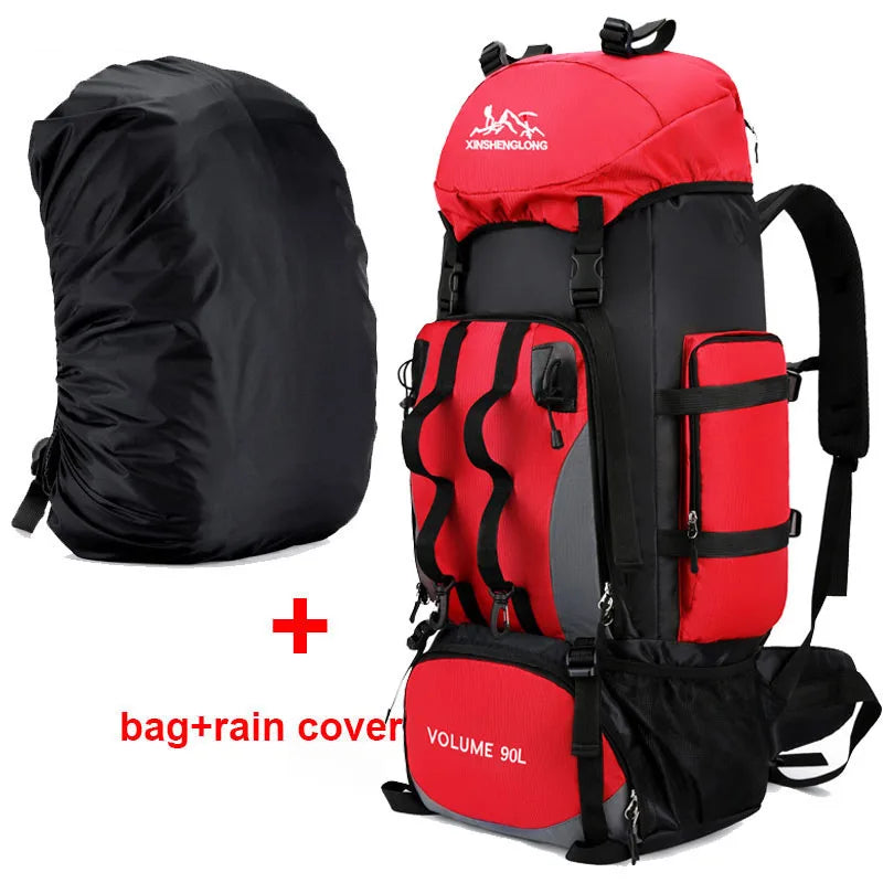 Large Capacity Waterproof Hiking Backpack