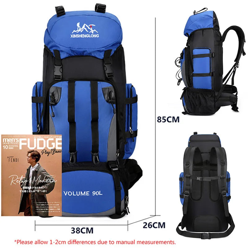 Large Capacity Waterproof Hiking Backpack