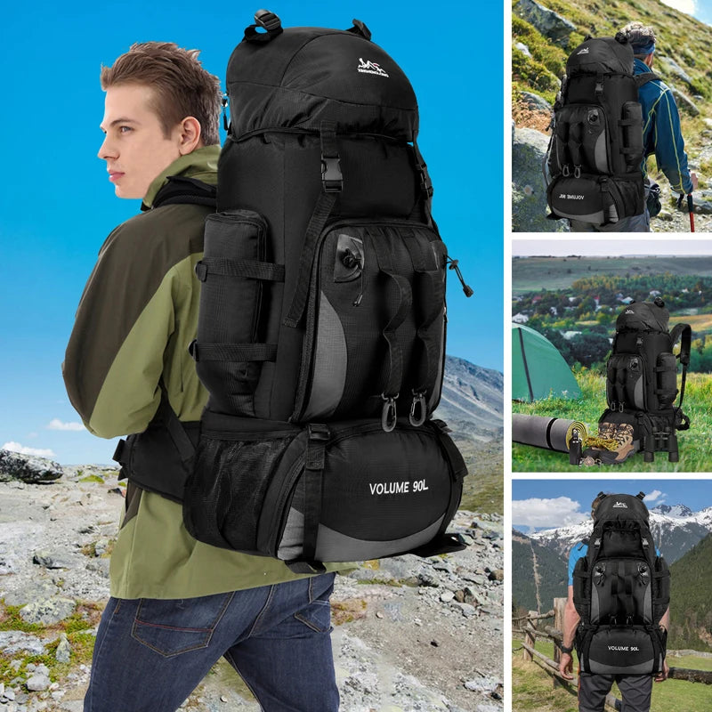 Large Capacity Waterproof Hiking Backpack