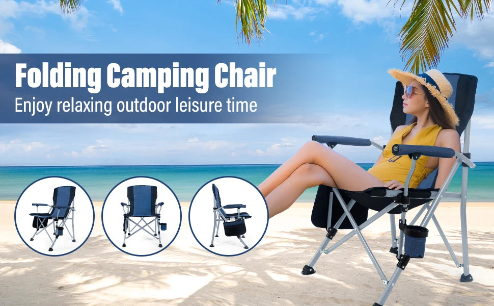 Heavy Duty Folding Camping Chair