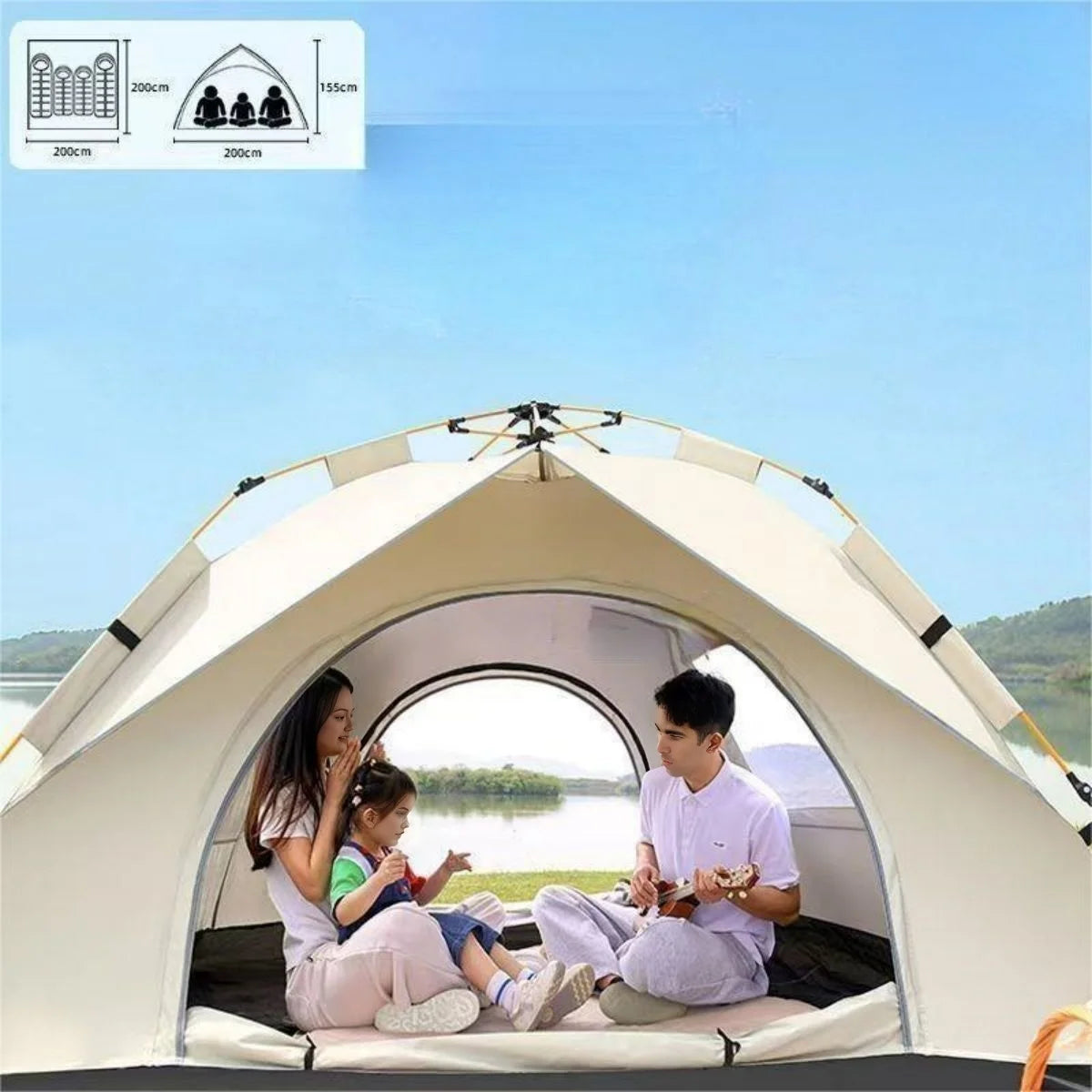 Automatic Quick-open Tent