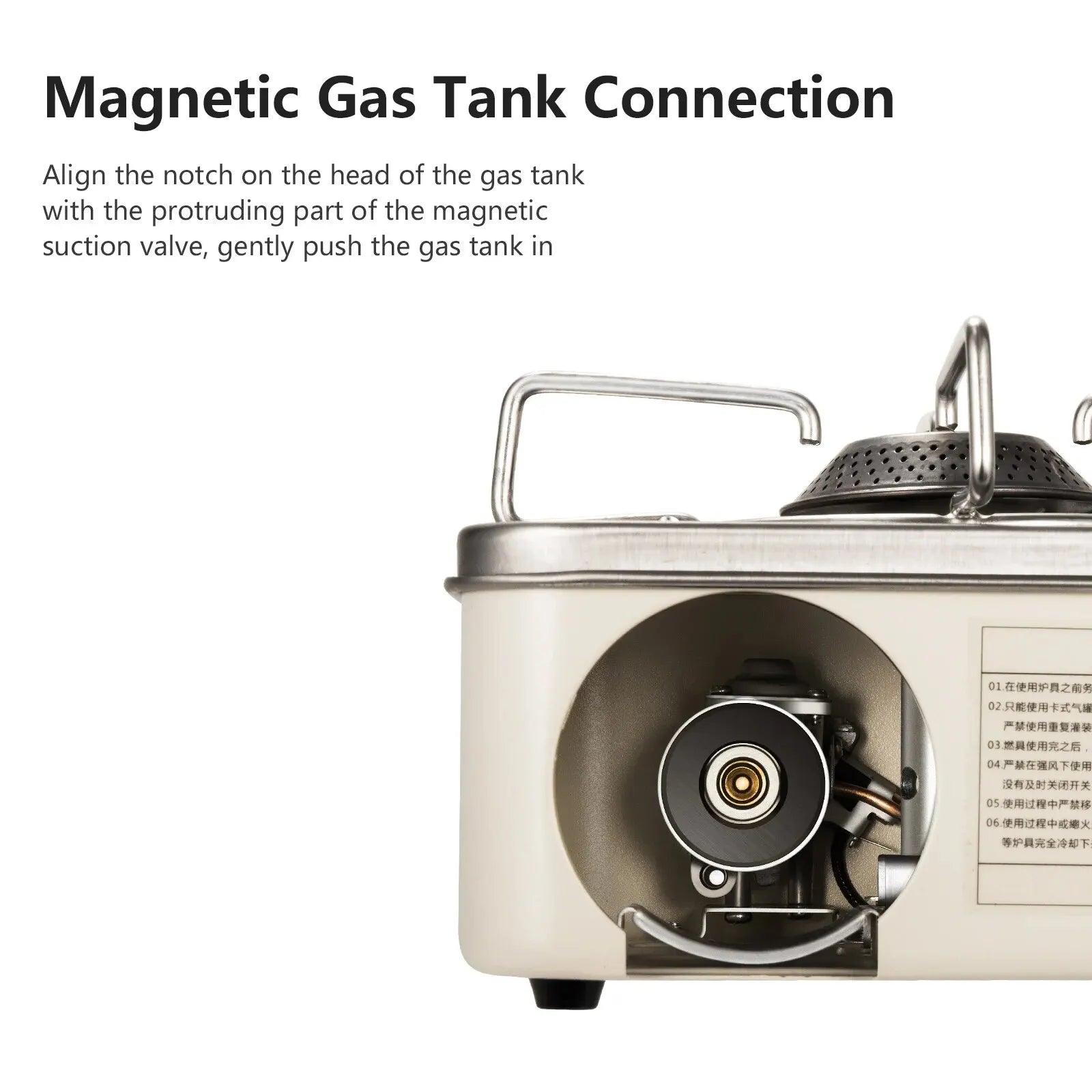 TakeFunGOGOGO Portable 2800W Camping Gas Stove TakeFunGOGOGO 