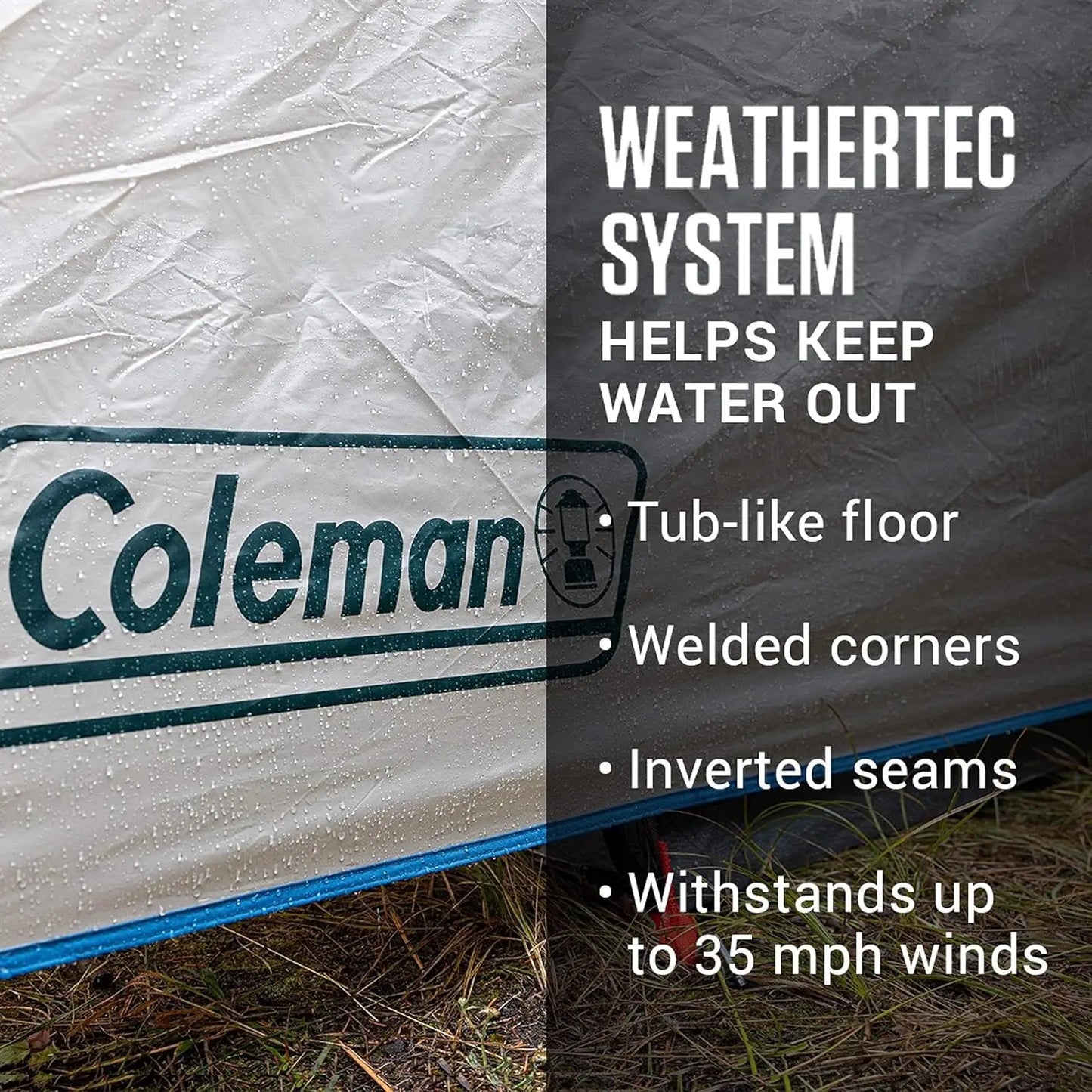 Coleman Cabin Tent with Screened Porch