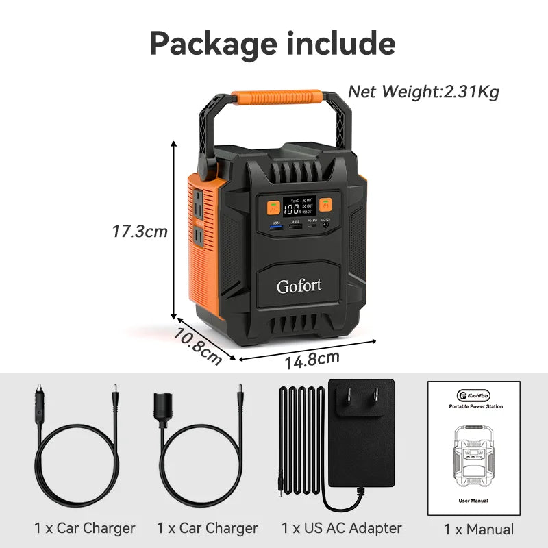 Flashfish 200W Solar Generator