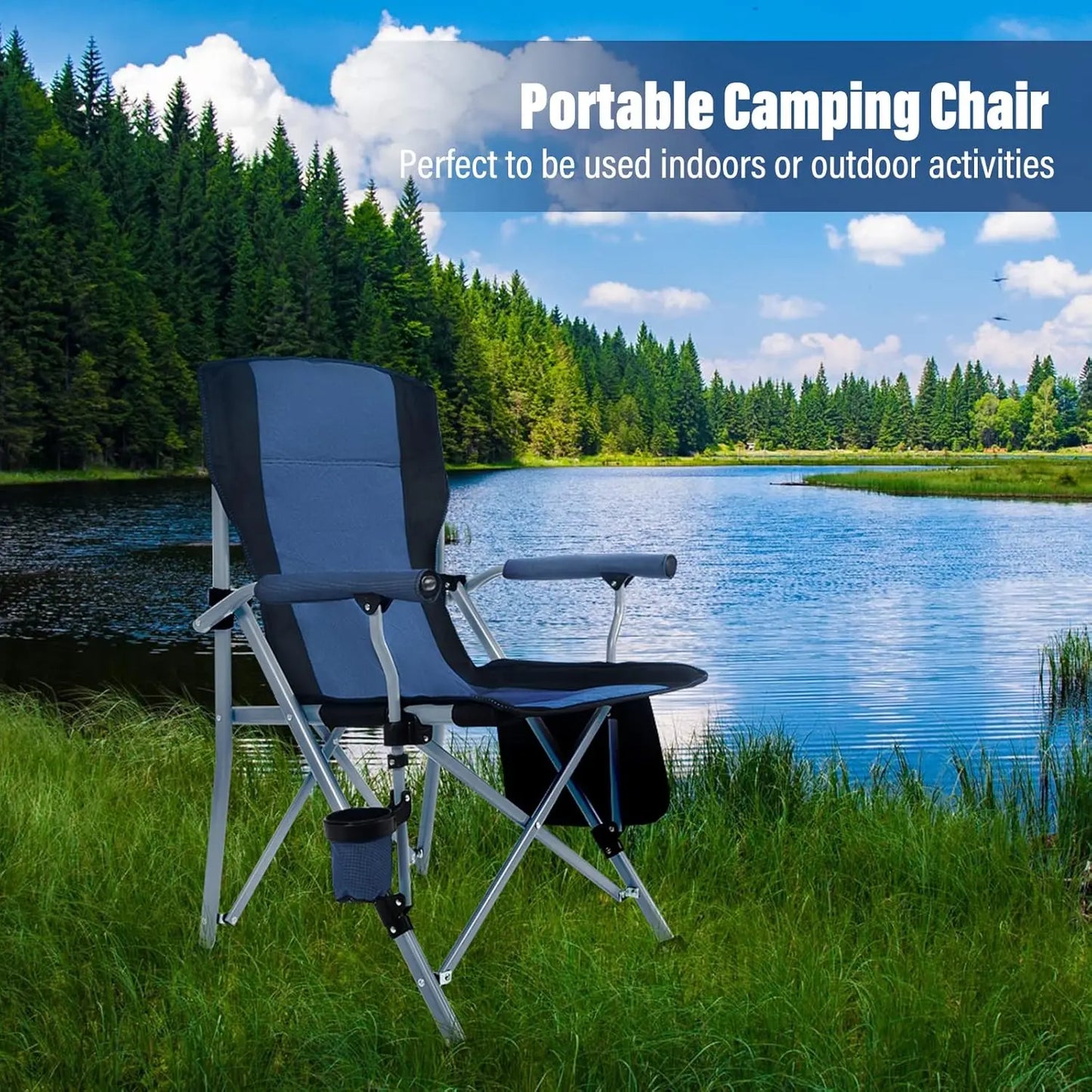 Heavy Duty Folding Camping Chair