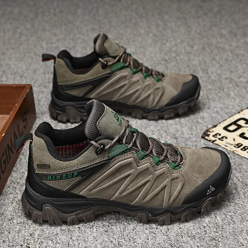 Durable Leather Hiking Shoes