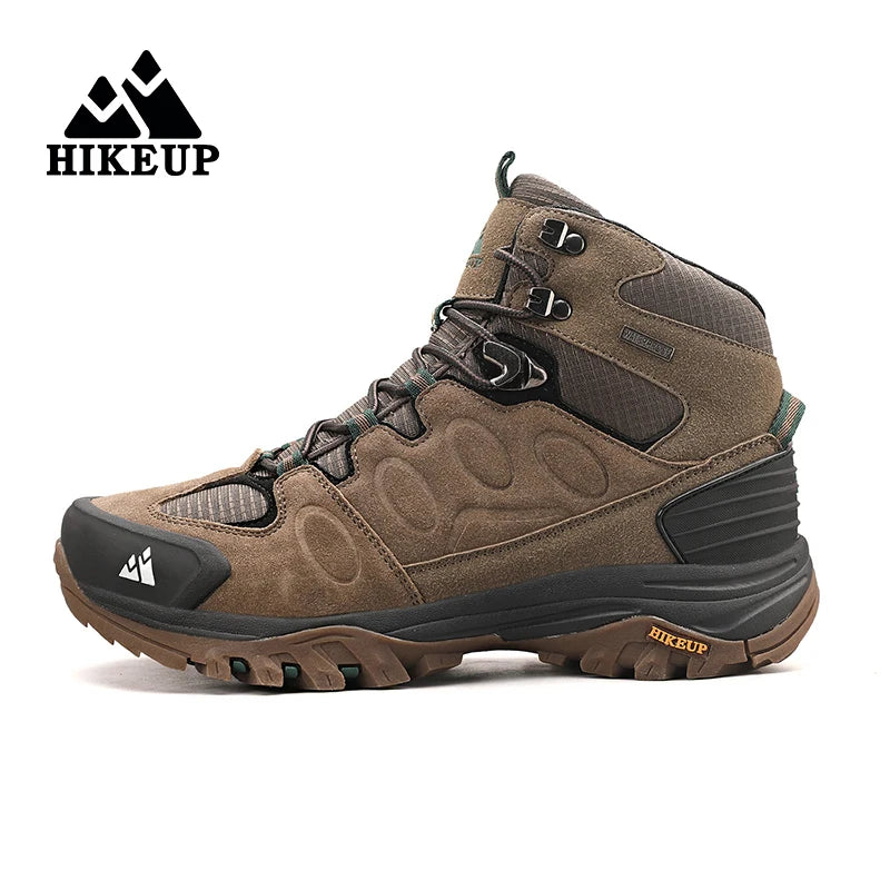 Waterproof High-Top Hiking Boots