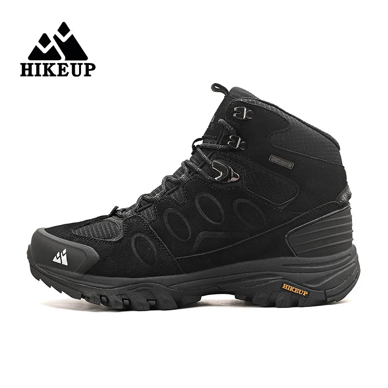 Waterproof High-Top Hiking Boots