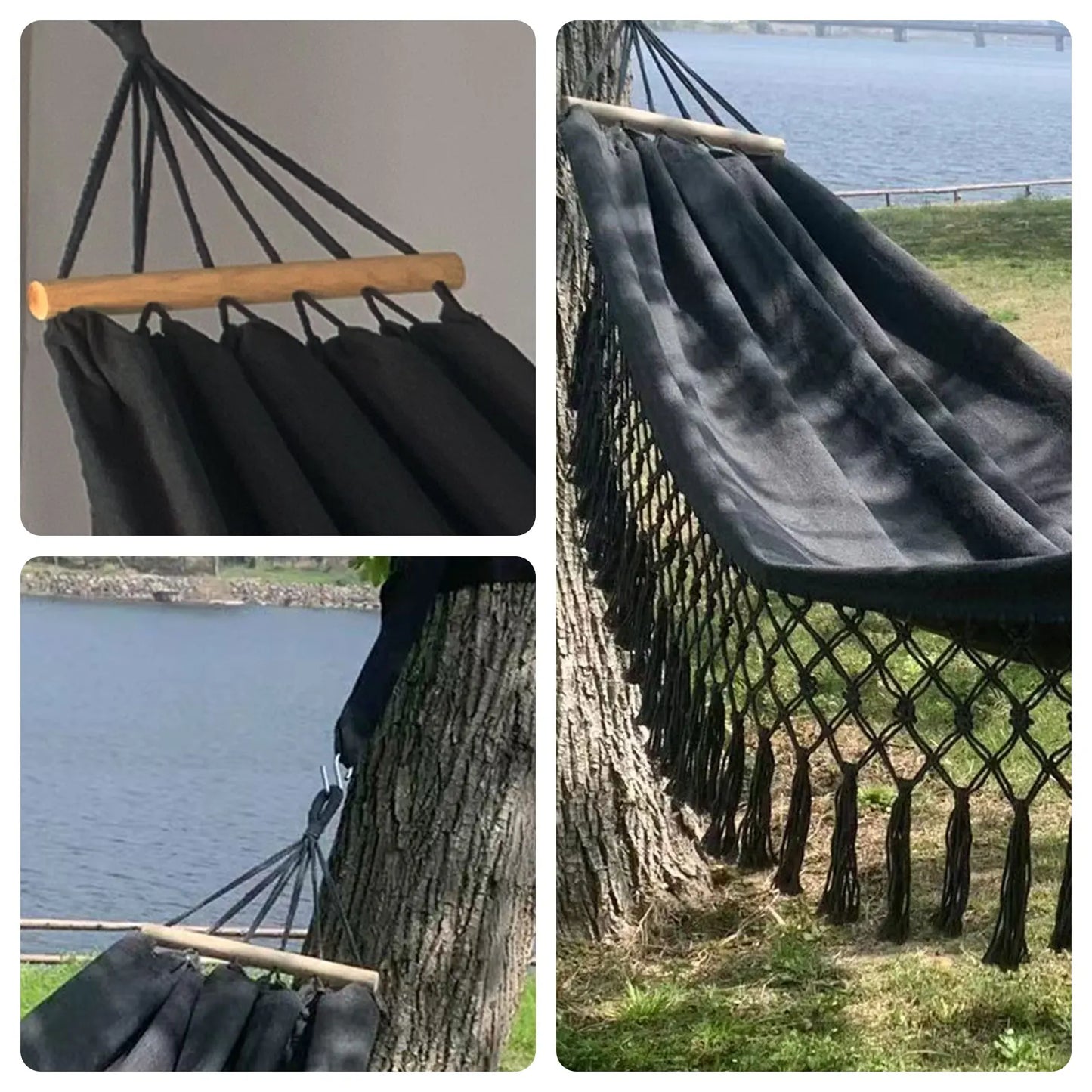 Thickened Anti-Rollover Canvas Hammock