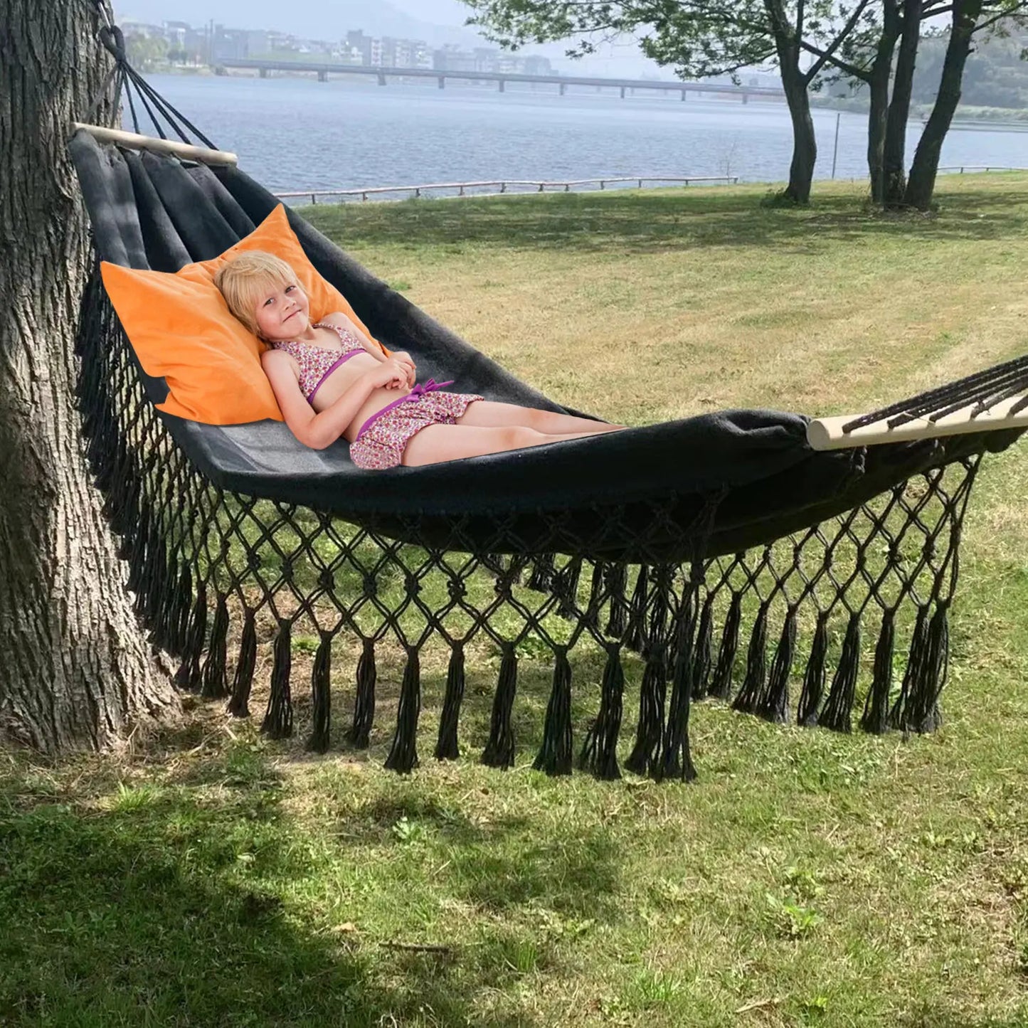 Thickened Anti-Rollover Canvas Hammock