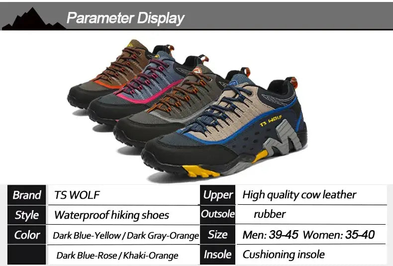 Waterproof Men's Trekking Shoes