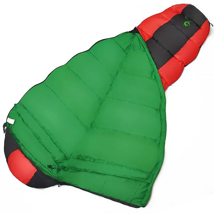 Spring Summer Four-Hole Cotton Mummy Sleeping Bag