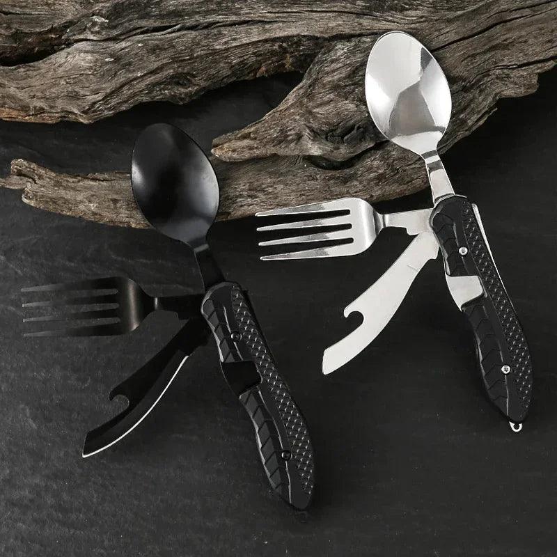 TakeFunGOGOGO Multi-Tool Stainless Steel Cutlery Set TakeFunGOGOGO 