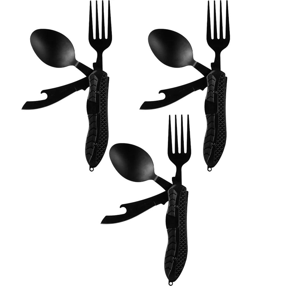 TakeFunGOGOGO Multi-Tool Stainless Steel Cutlery Set TakeFunGOGOGO 