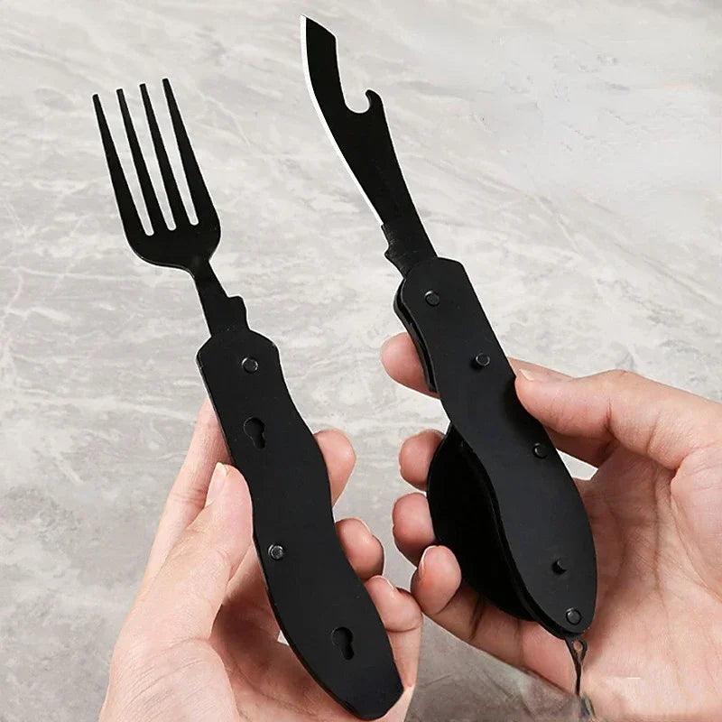 TakeFunGOGOGO Multi-Tool Stainless Steel Cutlery Set TakeFunGOGOGO 